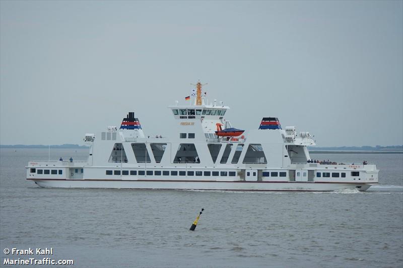 frisia iii (Passenger ship) - IMO , MMSI 211692820, Call Sign DMZJ under the flag of Germany