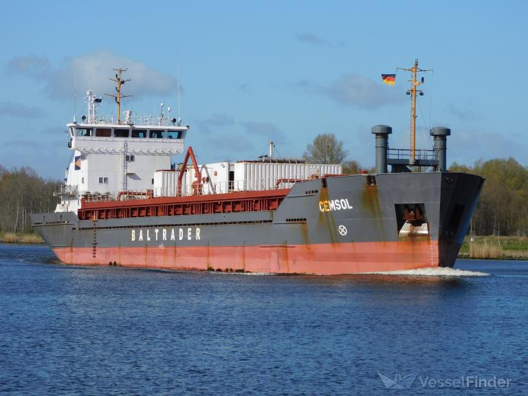 cemsol (Cement Carrier) - IMO 9180401, MMSI 212360000, Call Sign C4WH2 under the flag of Cyprus