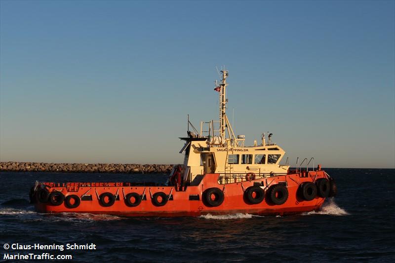 skawlink4 (Towing vessel) - IMO , MMSI 219017733, Call Sign OURT2 under the flag of Denmark