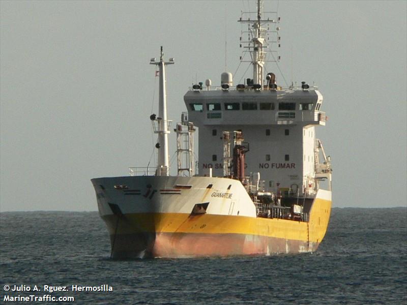 guanarteme (Oil Products Tanker) - IMO 9280134, MMSI 224365000, Call Sign ECFV under the flag of Spain