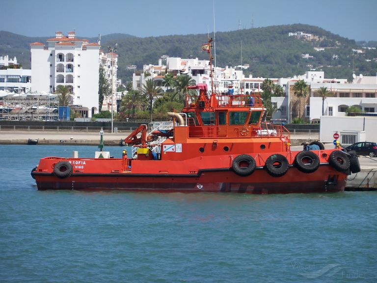 rsofia (Tug) - IMO 9443279, MMSI 224440330, Call Sign EBYW under the flag of Spain