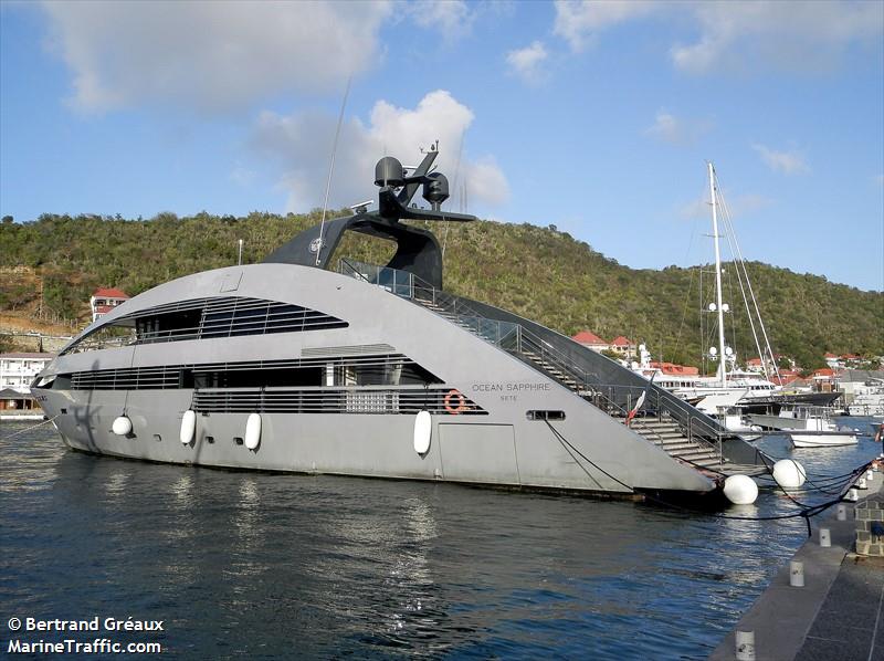 ocean sapphire (Pleasure craft) - IMO 9582233, MMSI 228072600, Call Sign FIXG under the flag of France