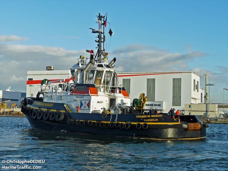 chambon noroit (Tug) - IMO 9422172, MMSI 228283700, Call Sign FNNQ under the flag of France