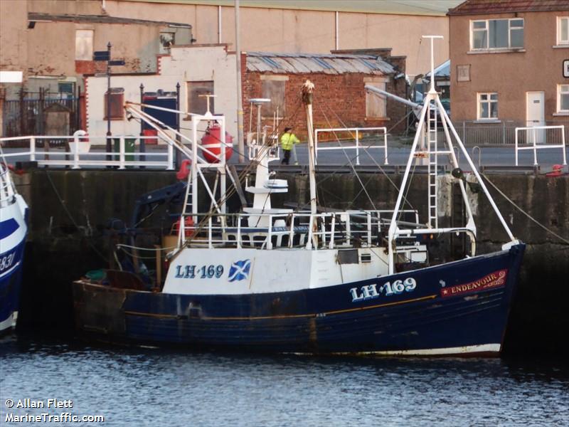 endeavour (Fishing vessel) - IMO , MMSI 235002680, Call Sign MZUQ7 under the flag of United Kingdom (UK)