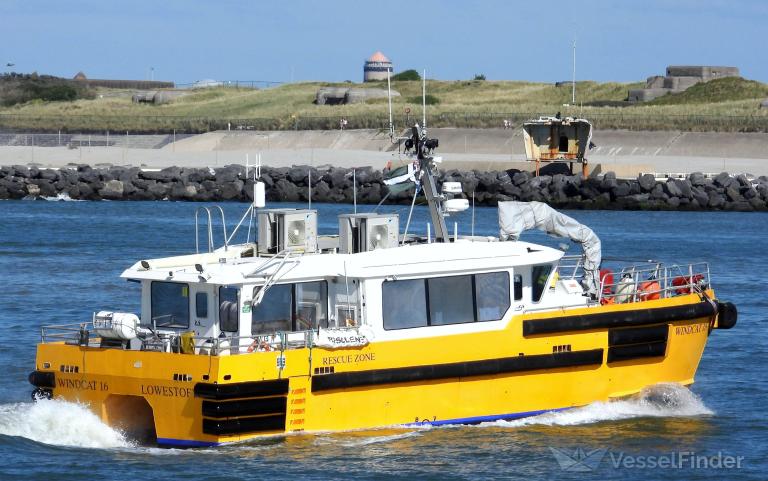 windcat 16 (HSC) - IMO , MMSI 235067955, Call Sign 2BOO8 under the flag of United Kingdom (UK)
