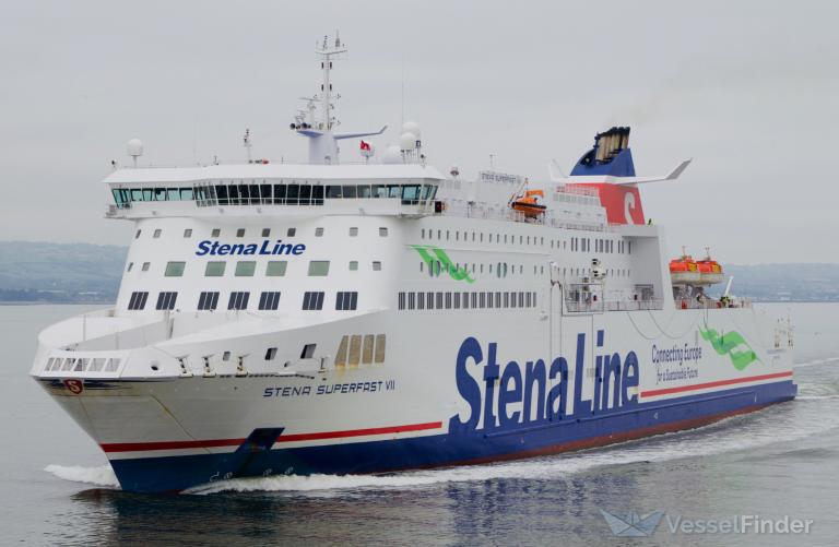 stena superfast vii (Passenger/Ro-Ro Cargo Ship) - IMO 9198941, MMSI 235089435, Call Sign 2EZR3 under the flag of United Kingdom (UK)