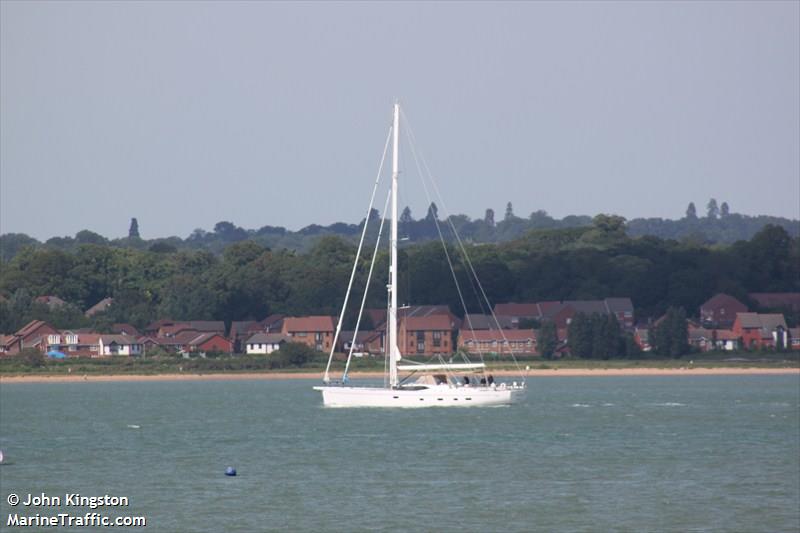 champagne hippy (Sailing vessel) - IMO , MMSI 235104395 under the flag of United Kingdom (UK)