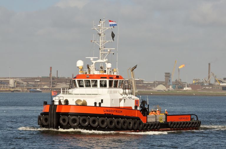 lingestroom (Offshore Tug/Supply Ship) - IMO 9819404, MMSI 244016000, Call Sign PICW under the flag of Netherlands