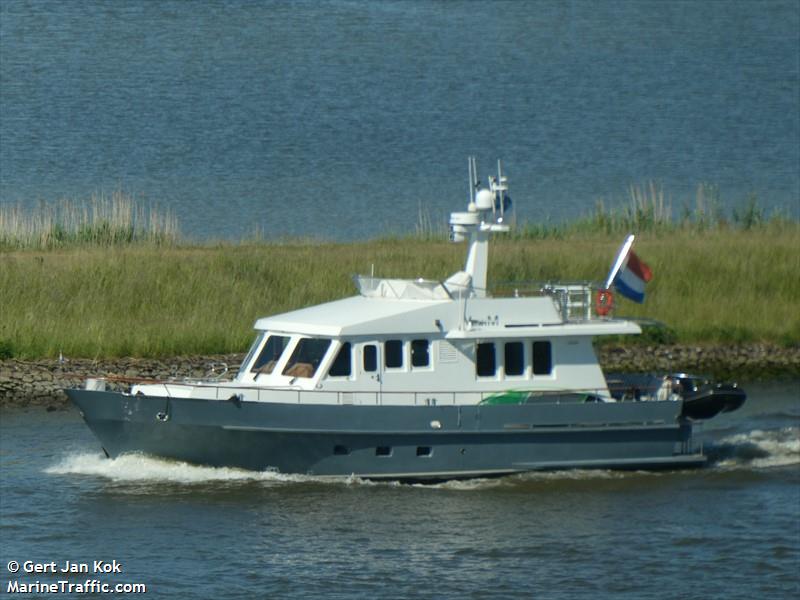 virgin-m (Pleasure craft) - IMO , MMSI 244110434, Call Sign PE3512 under the flag of Netherlands