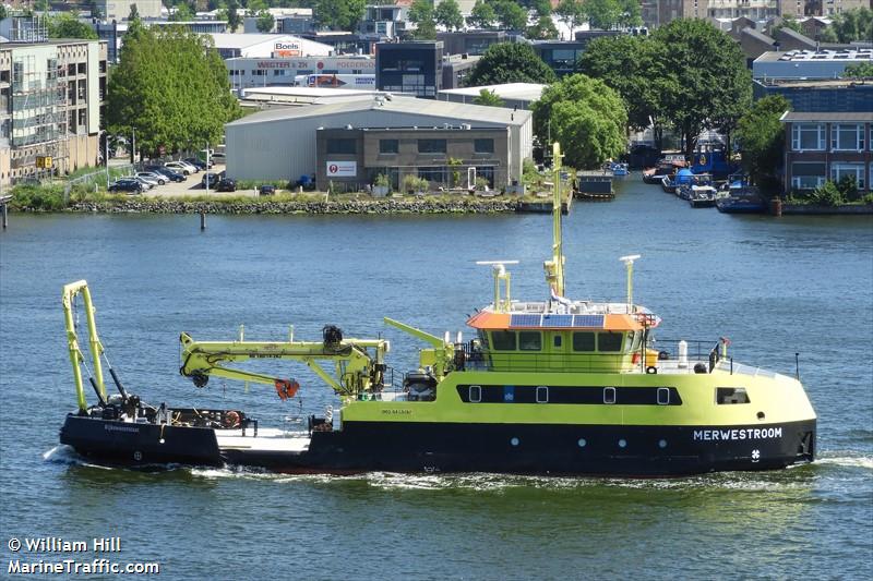 merwestroom (Research Vessel) - IMO 9840192, MMSI 244170843, Call Sign PDLA under the flag of Netherlands