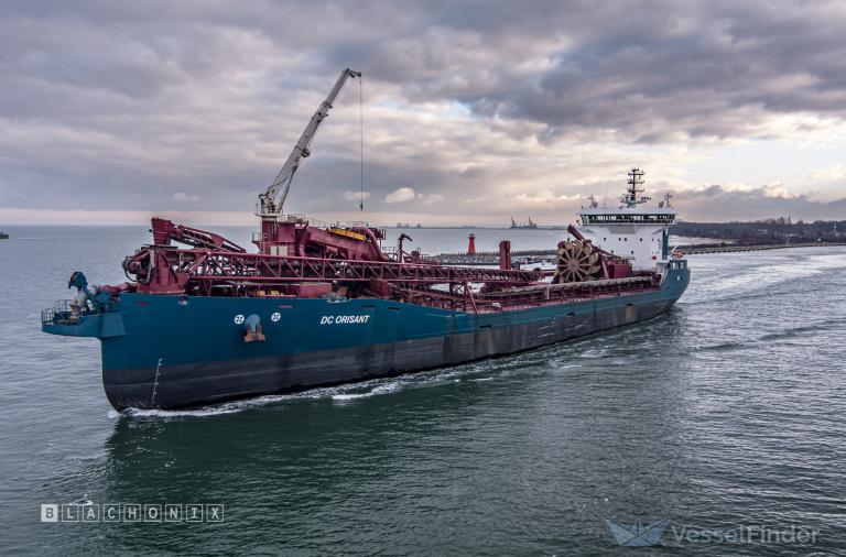 dc orisant (Hopper Dredger) - IMO 9822475, MMSI 244180240, Call Sign PCFD under the flag of Netherlands