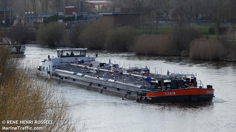 karin (Tanker) - IMO , MMSI 244650811, Call Sign PI6453 under the flag of Netherlands