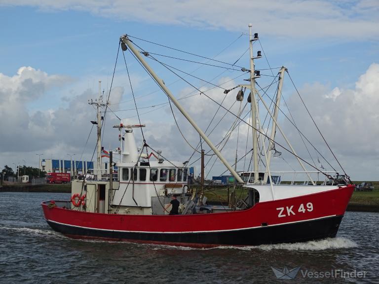 zk49 twee gebroeders (Fishing Vessel) - IMO 8432120, MMSI 244658000, Call Sign PHXM under the flag of Netherlands
