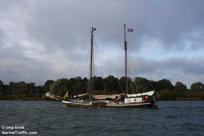 mon desir (Sailing vessel) - IMO , MMSI 244660883, Call Sign PE8904 under the flag of Netherlands