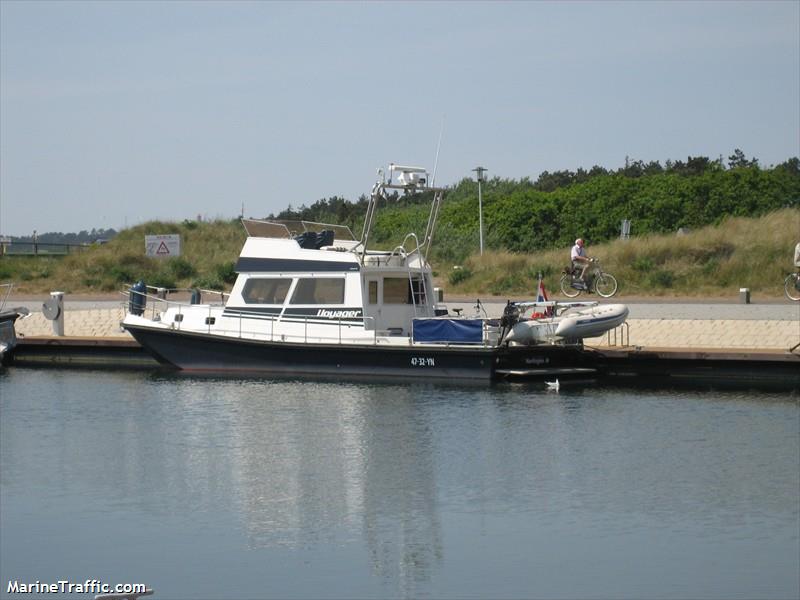 voyager (Pleasure craft) - IMO , MMSI 244700821, Call Sign PF8912 under the flag of Netherlands