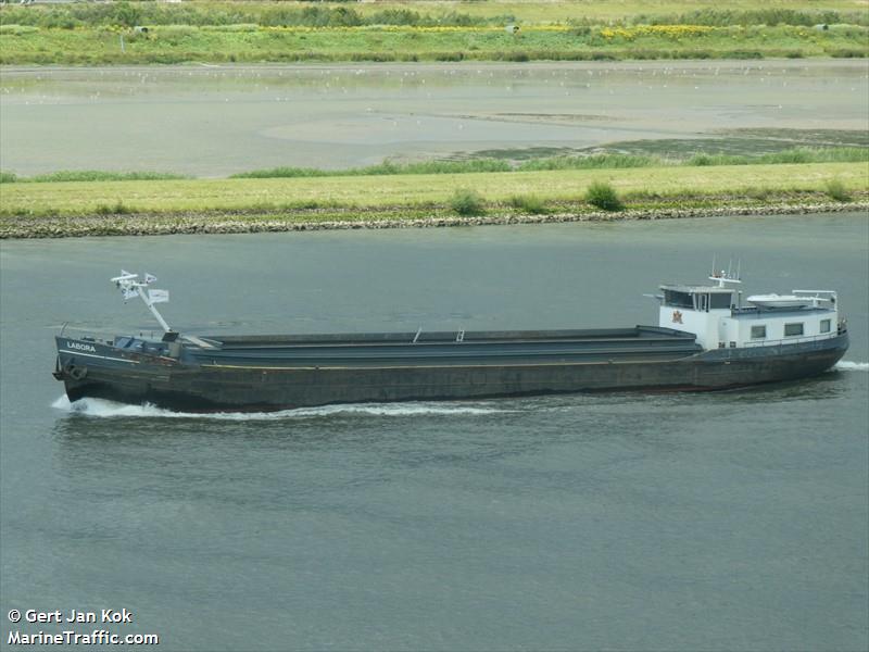 labora (Cargo ship) - IMO , MMSI 244710400, Call Sign PB8571 under the flag of Netherlands