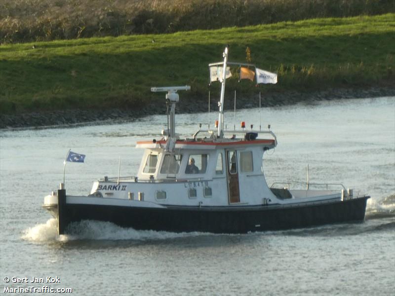 barki ii (Tug) - IMO , MMSI 244750731, Call Sign PB9391 under the flag of Netherlands