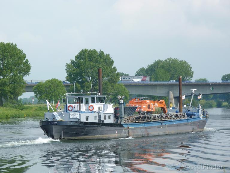 galina (Cargo ship) - IMO , MMSI 244780614, Call Sign PA3406 under the flag of Netherlands