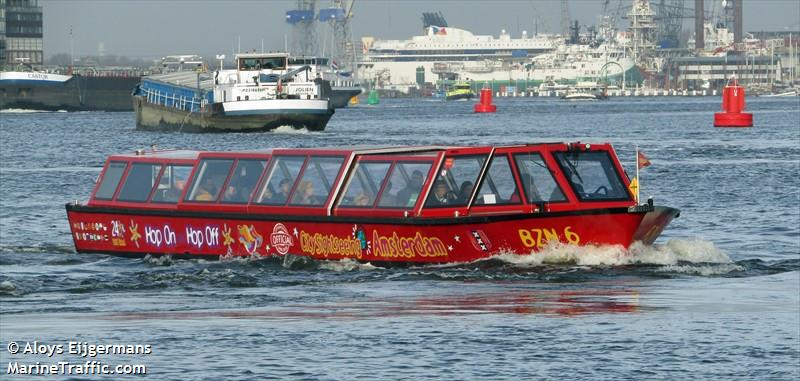 bzn6 (Passenger ship) - IMO , MMSI 244850737, Call Sign PA6066 under the flag of Netherlands