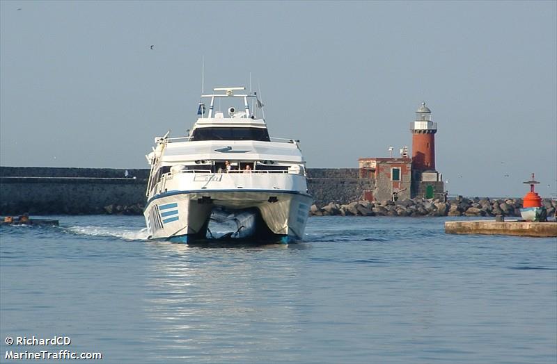 acapulco jet (Passenger Ship) - IMO 8816912, MMSI 247050100, Call Sign IWUM under the flag of Italy