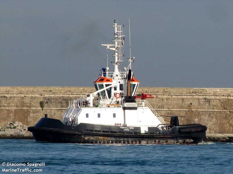 fratelli neri (Tug) - IMO 9393125, MMSI 247213700, Call Sign IFQR2 under the flag of Italy