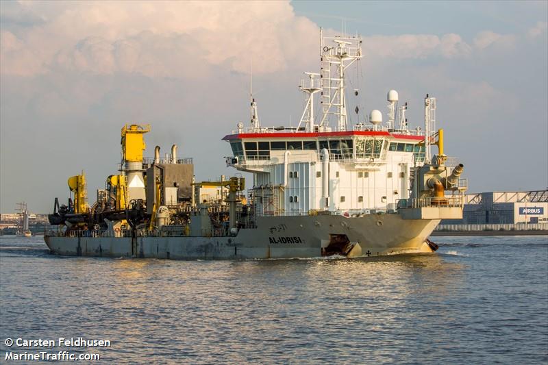 al-idrisi (Hopper Dredger) - IMO 9572707, MMSI 253495000, Call Sign LXAI under the flag of Luxembourg