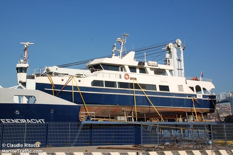 klipperfjord 1 (Yacht) - IMO 8520733, MMSI 257249500, Call Sign LEDS under the flag of Norway