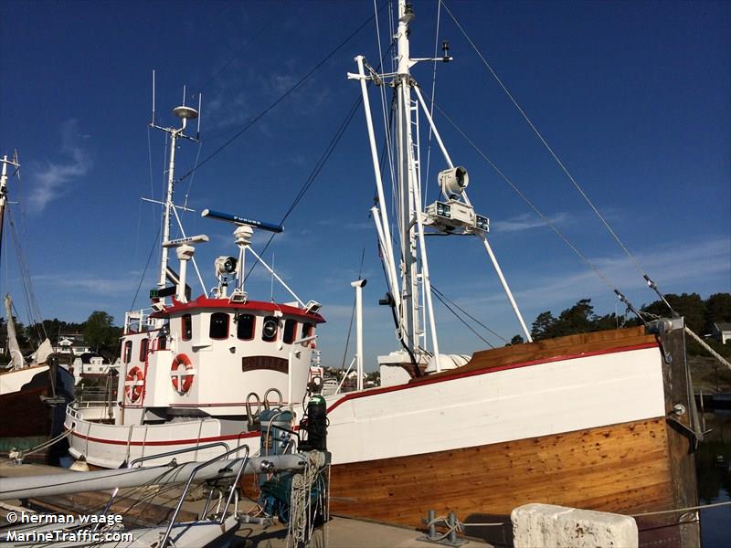 sjobakk (Fishing vessel) - IMO , MMSI 258992480, Call Sign LEWA under the flag of Norway