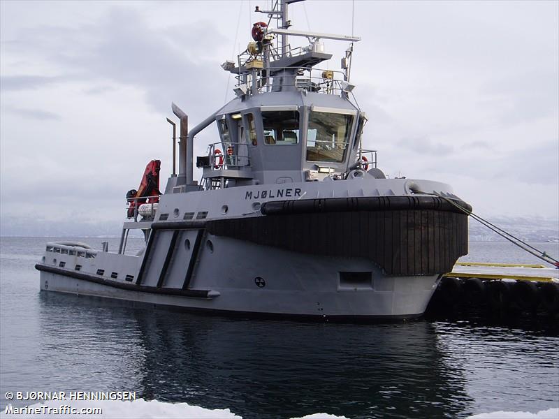 knm mjolner (Tug) - IMO , MMSI 259047000, Call Sign JWCD under the flag of Norway