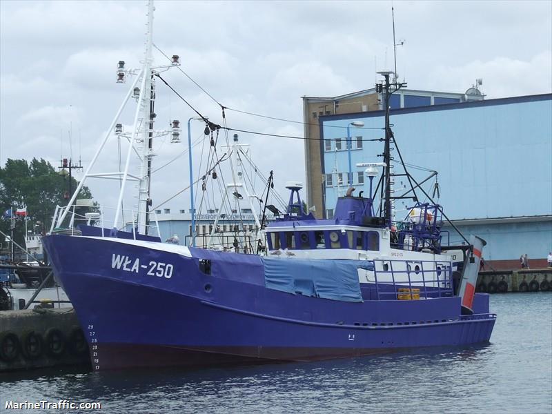 wla 250 (Fishing vessel) - IMO , MMSI 261006770, Call Sign SPG2179 under the flag of Poland