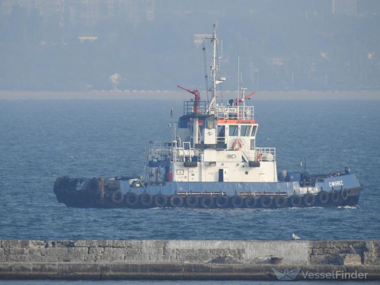 sfinks (Pusher Tug) - IMO , MMSI 272447000, Call Sign USOZ under the flag of Ukraine
