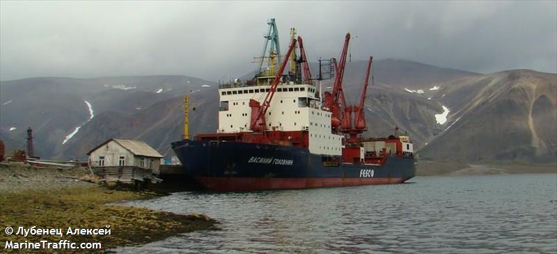 vasiliy glovnin (General Cargo Ship) - IMO 8723426, MMSI 273149510, Call Sign UGWJ under the flag of Russia