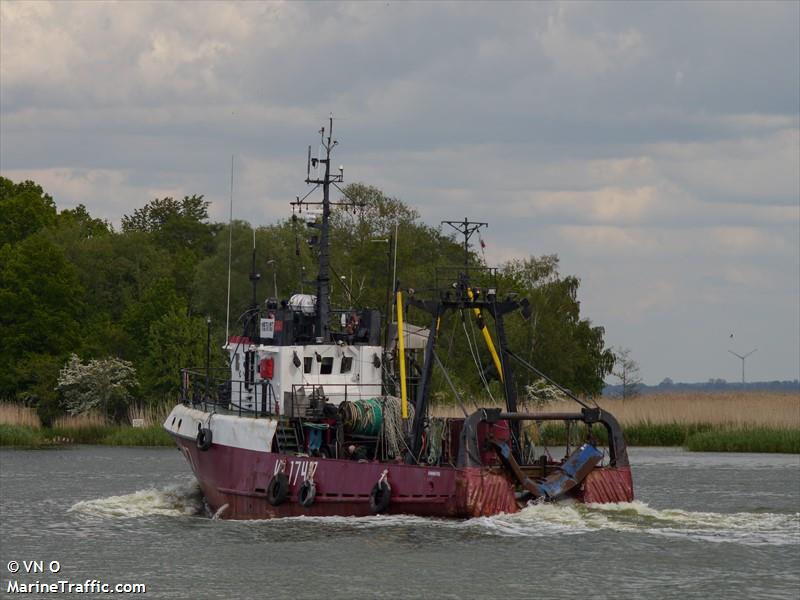 mrtk-1117 (Fishing Vessel) - IMO 8722214, MMSI 273249400, Call Sign UATP under the flag of Russia