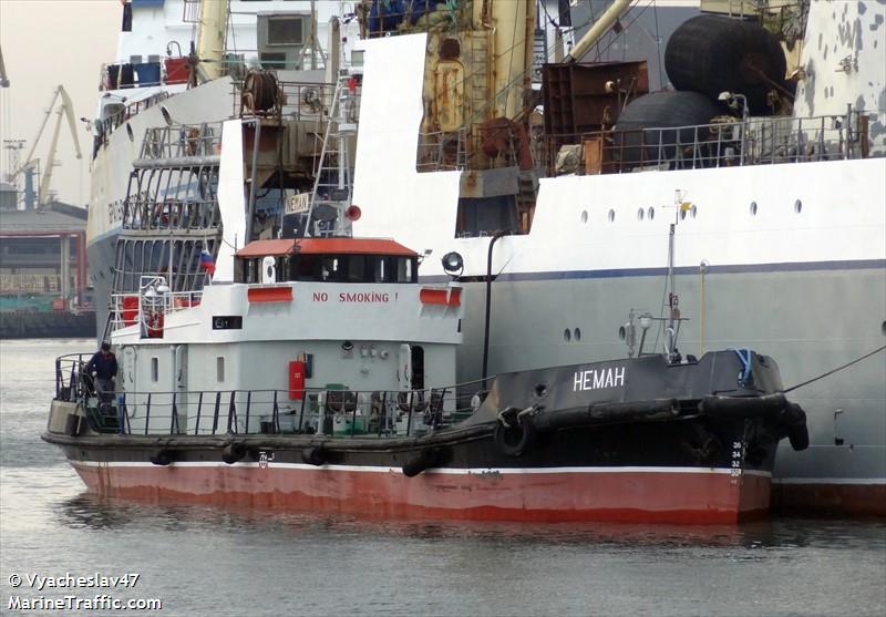 neman (Tanker) - IMO , MMSI 273341290 under the flag of Russia