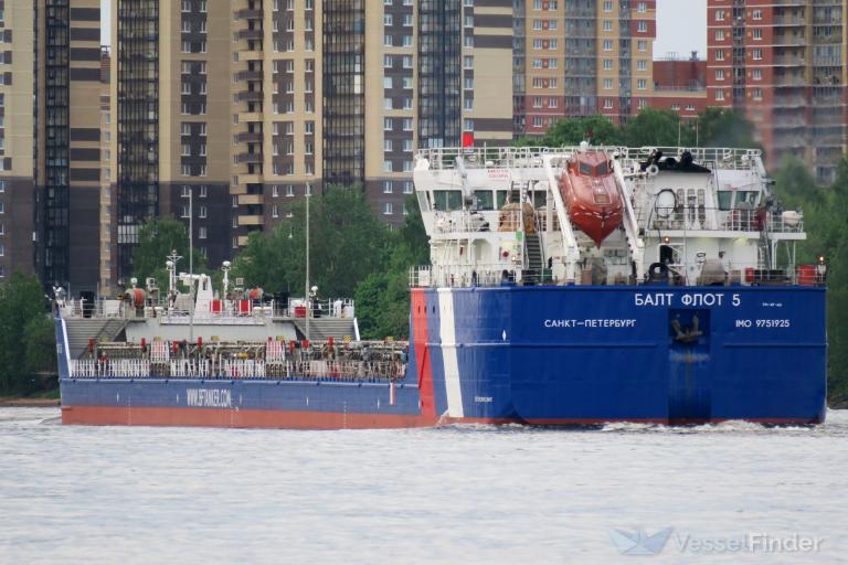 balt flot 5 (Oil Products Tanker) - IMO 9751925, MMSI 273384250, Call Sign UAPC under the flag of Russia