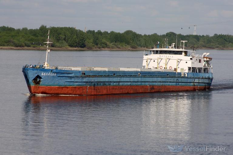 balahna (Cargo ship) - IMO , MMSI 273445790, Call Sign UBFD7 under the flag of Russia