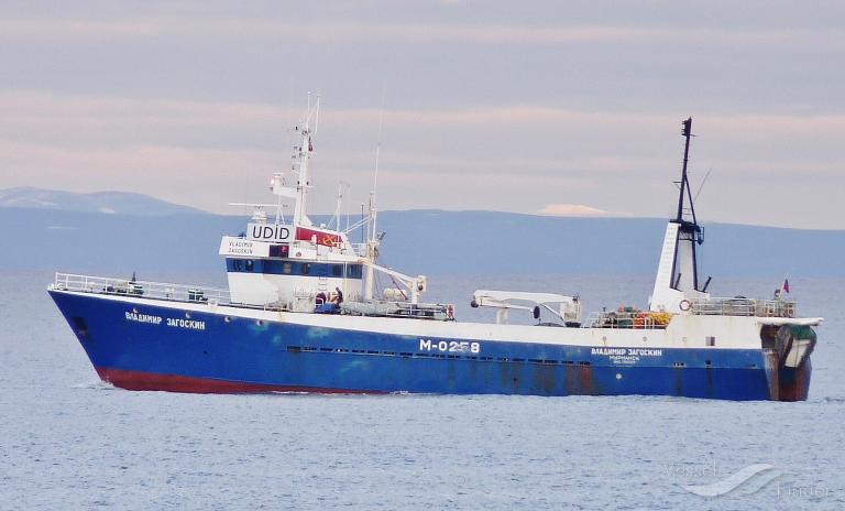 vladimir zagoskin (Fishing Vessel) - IMO 7607273, MMSI 273450850, Call Sign UDID under the flag of Russia