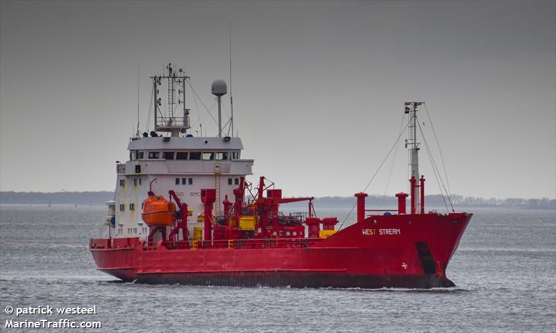 west stream (Chemical/Oil Products Tanker) - IMO 7814254, MMSI 308241000, Call Sign C6QI4 under the flag of Bahamas