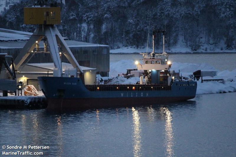 wilson saar (General Cargo Ship) - IMO 9125841, MMSI 314261000, Call Sign 8PUQ under the flag of Barbados