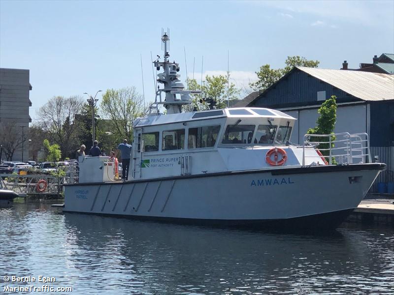 amwaal (Law enforcment) - IMO , MMSI 316038907 under the flag of Canada