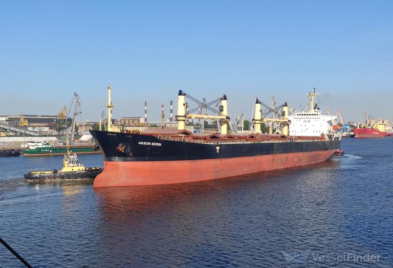 akson serin (Bulk Carrier) - IMO 9275311, MMSI 354912000, Call Sign 3FAM6 under the flag of Panama