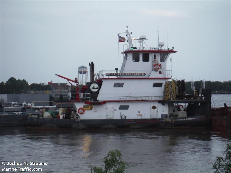 lauren elizabeth (Supply Tender) - IMO 8635796, MMSI 366997830, Call Sign WDC2795 under the flag of United States (USA)