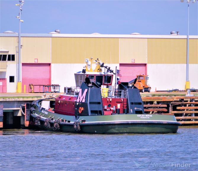 hayley moran (Tug) - IMO 9717321, MMSI 367606860, Call Sign WDH3383 under the flag of United States (USA)