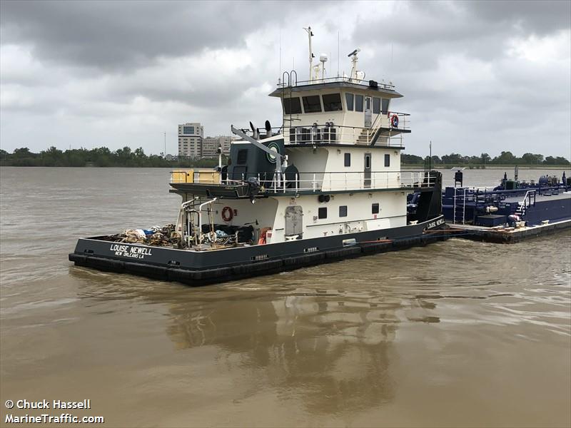 louise newell (Towing vessel) - IMO , MMSI 368090850, Call Sign WDK8102 under the flag of United States (USA)