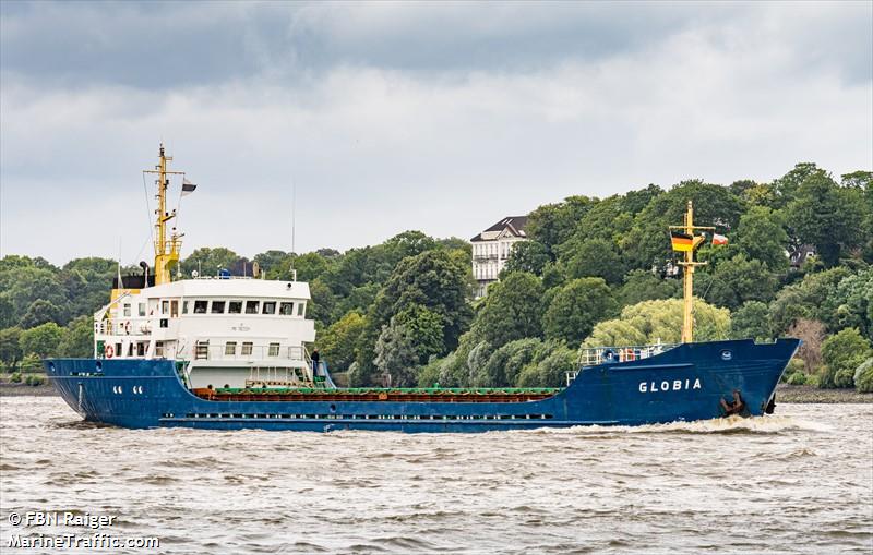 globia (General Cargo Ship) - IMO 7823334, MMSI 377455000, Call Sign J8B2794 under the flag of St Vincent & Grenadines