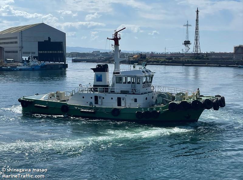 ozora (Tug) - IMO , MMSI 431011086, Call Sign JI3426 under the flag of Japan