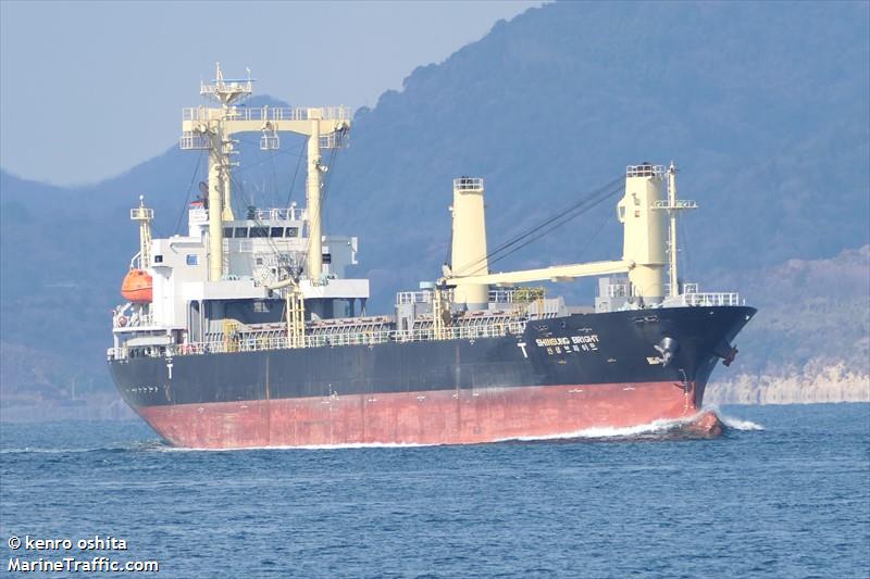 shinsung bright (General Cargo Ship) - IMO 9522855, MMSI 441452000, Call Sign D9YB under the flag of Korea