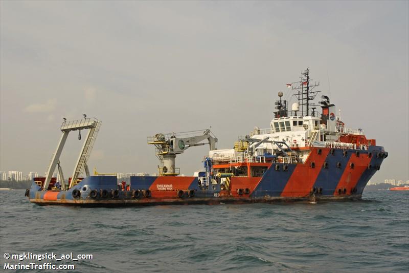 endeavour (Offshore Tug/Supply Ship) - IMO 9474424, MMSI 525003109, Call Sign PONZ under the flag of Indonesia