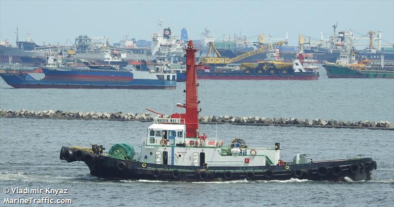 tb maiden way (Tug) - IMO , MMSI 525020086 under the flag of Indonesia
