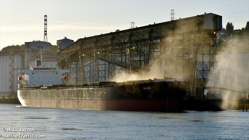 alfa (Bulk Carrier) - IMO 9296808, MMSI 538002511, Call Sign V7JF9 under the flag of Marshall Islands